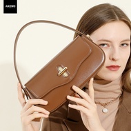 AIKEWO Bag leather bag baguette bag leather handbag shoulder crossbody bag underarm handbag