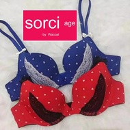 BRA S0RCI AGE BY WAC0AL BRA SAI 4009 SIZE 32B (B70) 32C (C70) 34A (A75) 34B (B75) - AGAK PUSH UP BRA