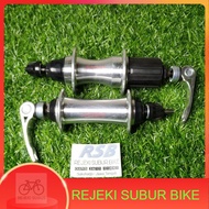 Hub freehub road bike seli 24 hole ASSES 8 9 10 speed Silver assess