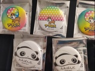 出or換San-x san x限定徽章襟章谷子 烘燶麵包 烤焦麵包 趴趴熊 趴地熊 爆炸狗