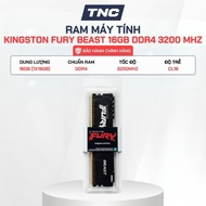 Kingston Fury Beast PC Ram 16GB DDR4 Bus 3200 MHz - TNC STORE