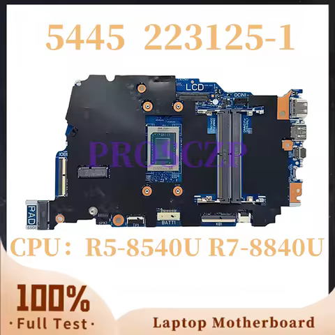 223125-1 For Dell Inspiron 14 5445 Laptop Motherboard With R5-8540U R7-8840U CPU DDR5 CN-0WMRVD 0WMR