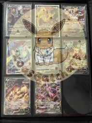 Eeveelution eevee pahlawan complete V Sr aa (umbreon, jolteon, sylveon, vaporeon, glaceon, leafeon, 