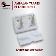 Plastic Trapes Shelf Double Joint Cupboard