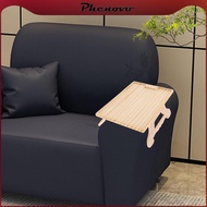 [Phenovo] Rectangle , Couch Arm Tray Table Armrest Table Sofa Arm Table Platter for Fruit Snacks Pho