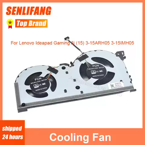Computer CPU Fan BAPA1509R5HP002 New For Lenovo Ideapad Gaming 3i (15) 3-15ARH05 3-15IMH05 Cooler 5F