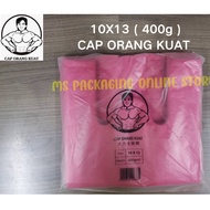 "A2 (400g)" CAP ORANG KUAT  "10x13"/ "12x16"/ "16x19"/ "18x22"  -400g  Disposable plastic bag / singlet bag / handle bag