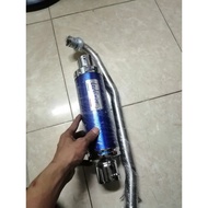 Pô leovince đen cổ wave 50 - 100 cup dream 67 axelo win exciter 50cc...