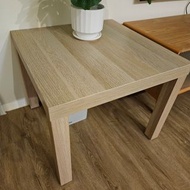 Ikea 小方桌 lack木紋邊桌 租屋佈置