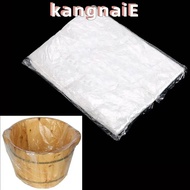 KANGNAI 90PCS Bath Basin Bags, 55*65cm Plastic Disposable Foot Tub Liners, Environmentally Foot  SPA