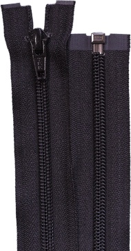 YKK　　5CN　コイルオープンCIFOR-56　　140ｃｍ　580 　　黒