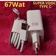 (67W) OPPO A78 A98 RENO 7 8T 9 10 11 5G Super Vooc USB Type C Fast Charge Charger
