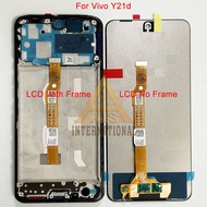 Original 6.78"For Vivo Y21d  2025 LCD Display Screen Touch 6.74"For Y21 V25532026 LCD 6.74" For vivo