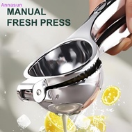 Annasun Stainless Steel Manual Juicer Processor Lemon Squeezer Orange Fruit Household Lemon Clip Fru