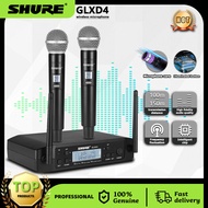 SHURE GLXD4 ไมโครโฟนไร้สายคู่คุณภาพเสียง ที่ดีไร้สาย UHF 800 zm ไมโครโฟนคู่ ที่ให้สัญญาณ ที่ไกลมาก