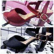 Luxury 9cm heel strap sandals