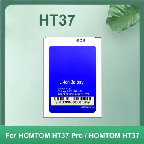 3000Mah HT37 Mobile Phone Battery For Homtom Pro Long-Lasting Premium
