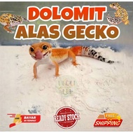 [500 GR] dolomite gecko cage mat tokek house gecko gecko lizard chalk sand dolomite dolomite odor ab