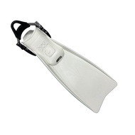 GULL Gull Super Mew XX Dry Fins w/Spring Strap - White