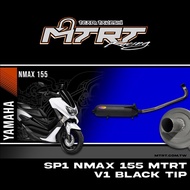 EVO SP1 PIPE NMAX155 V1 BLACK MTRT