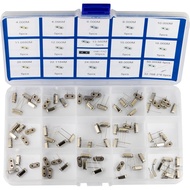 16 Values 80 Pcs Quartz Crystal Oscillator Assortment 4MHz, 4.096MHz, 6MHz, 8MHz, 10MHz, 11.0592MHz,