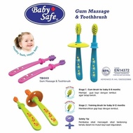 Baby Safe Gum Massage Toothbrush Babysafe Baby Toothbrush/
