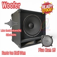 Paket Combo Speaker Woofer ACR 15600+ Black dan Box 15 Inch Kotak Vinyl