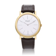 Piaget Altiplano Ultra Thin, a yellow gold manual wind wristwatch