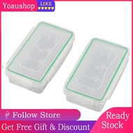 Yoaushop Battery Storage Case 2PCS Durable Lightweight 18650 Box Holder Waterproof High Quality Batteries Protector Cover