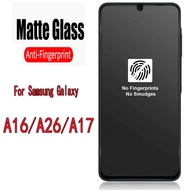 Matte Glass For Samsung Galaxy A16 /A26/A17 5G HD Tempered Glass 5D Glare Matte Anti Oil