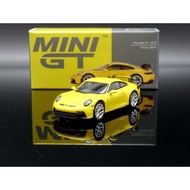 Mini GT 1/64 #565 Porsche 911 (992) GT3 Racing Yellow RHD