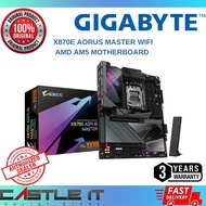 GIGABYTE X870E AORUS MASTER WIFI7 AMD AM5 ATX DDR5 Motherboard Support Ryzen 7000 8000 9000 Series