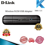 D-LINK DWA-123 / 121 Wireless N 150 USB WiFi Adapter ***DLINK 121 727 725 821 822 122 131 182***