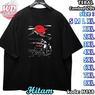 KAOS CAR XL XXL 2XL 3XL 4XL 5XL 6XL 7XL 8XL JUMBO BIG SIZE CODE H158