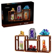Compatible with Lego Creative IDEAS Series 21362 Ore Collection Gem Assembled Building Block Toys