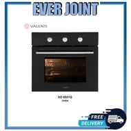Valenti VO-6551-G 65L Built-In Oven with 5 Programmable Functions