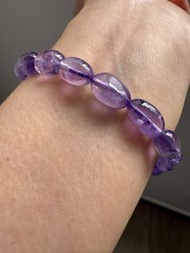 $80❌👉$60 (復活節期間限定: 4/1-4/30) 紫水晶 紫超七糖豆隨行手串手鍊  Amethyst Super Seven bracelet,bracelets, ring, rings,e