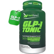 Herbtonics GLP‑1 Tonic – Natural GLP‑1 Support with Apple Cider Vinegar, BHB Salts, Probiotics & Tur