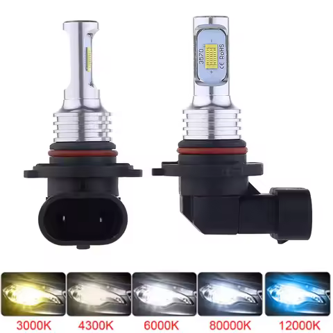 2Pcs LED CSP 9005 HB3 9006 HB4 Fog Lamp Bulbs LED Car Headlight 20000LM Auto Front Driving Running L