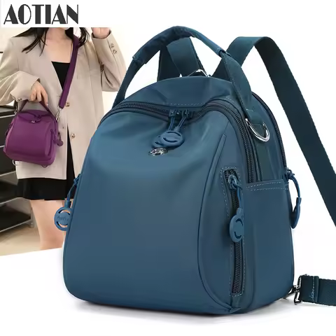 AOTIAN brand Women Backpack For Teenager Oxford Rucksack Multifunction Female Backpack Shoulder Bag 