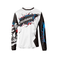 2023 FASTHOUSE Mn's Downhill Jrsys Mountain MTB Shirts Off Road DH Motorcycl Jrsy Motocross Sportwar Clothing