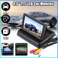 COD AUTONET Monitor Parkir Mobil Foldable Rear View TFT LCD 4.3 Inci / Monitor kamera belakang mobil