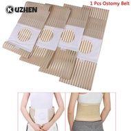 【‘； 1Pc Ostomy Belt Waist Brace Prevent Wear Abdominal Belt 4 Sizes Unisex Hernia Support Binder Stoma Strap