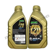 【NASA】4T F20 [API-SP] 5W/40 Motorcycle Engine Oil Minyak Hitam Motor