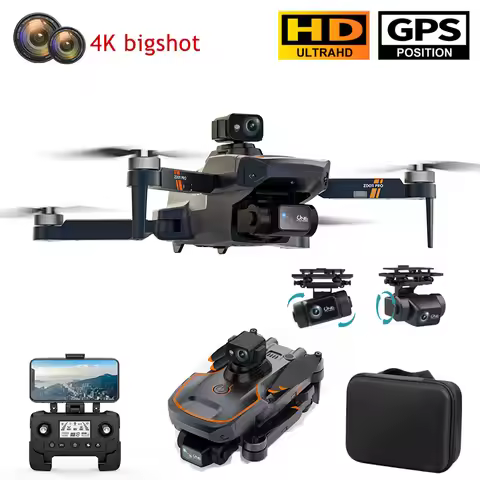 2024 New ZD011 PRO Drone 8K Professional HD Camera Drones Video 4k GPS WIFI FPV 2 Axis Anti-shake Gi