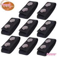 FOREVER 1/4/8Pcs Belt Buckle  Double Snaps Sports Nylon Strap