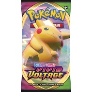 Pokemon TCG Sword and Shield Vivid Voltage Booster Pack (Bundle of 6 Packs)