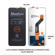 LCD+TS INFINIX X668/BE8 (PRO/POP 6 PROinfinix hot 12) BLACK MEETOO