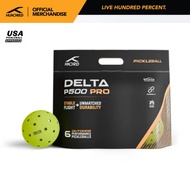 Hundred Delta P500 Pro (Pack of 6) Outdoor Pickleball Ball