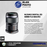 Olympus M.Zuiko Digital ED 60mm F2.8 Macro Lens [EM-M6028] For OM-1 OM-5 E-M10M4 | Olympus Singapore Warranty